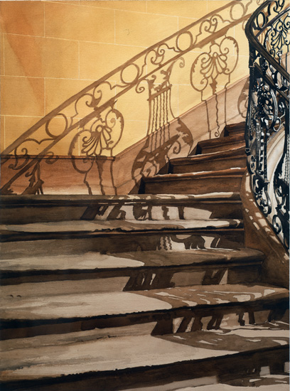 My Staircase on Bld. St. Marcel, Paris